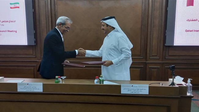 به دنبال سفر هیات تجاری ایران به قطر انجام شد /// امضای تفاهم‌نامه همکاری بین اتاق‌های بازرگانی ایران و قطر